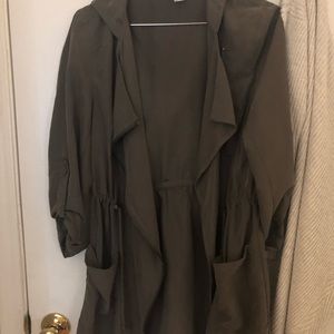 HM Waterfall/Trench Jacket size 6